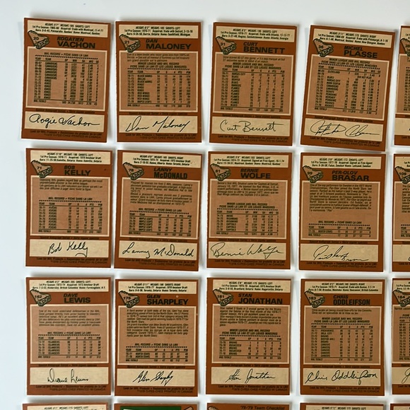 28 CARD LOT 1978-79 Vintage O-Pee-Chee Hockey Lanny McDonald Rogatien Vachon - Picture 7 of 10